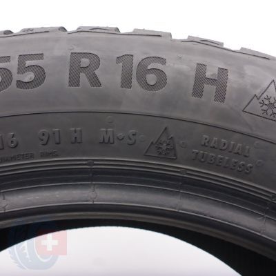 5. Opona 205/55 R16 1x CONTINENTAL 91H WinterContact TS 870 Zimowe 2021 7,2mm