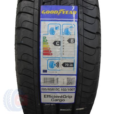 2. 1 x GOODYEAR 205/65 R15C 102/100T EfficientGrip Cargo Lato 2017 Jak Nowa