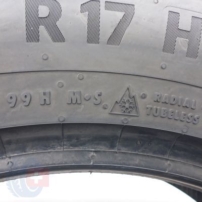 2. Opony 215/65 R17 2x CONTINENTAL 99H WinterContact Ts870 P Zimowe 6,8-7mm 2023