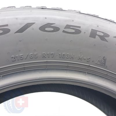 7. Opony 215/65 R17 2x PIRELLI 103H XL Powergy Winter Zimowe 2025 7,2-7mm