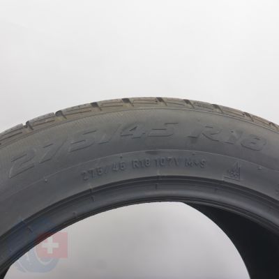 7. Opony 275/45 R18 2x PIRELLI 107V XL Winter Sottozero 3 MGT Zimowe 2019