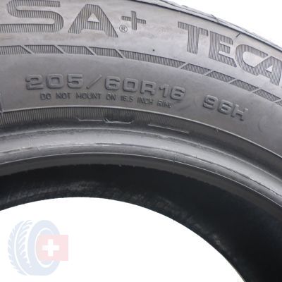 4. 2 x ESA TECAR 205/60 R16 96H XL Super Grip 9 HP Zima 2016 7,5-8mm