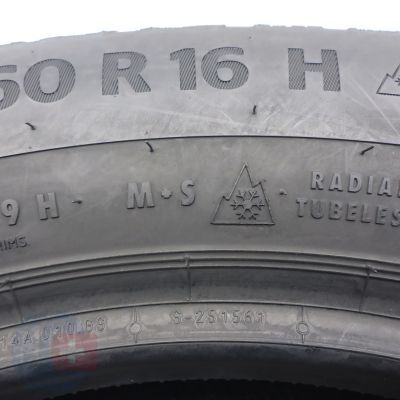 4. Opony 195/60 R16 4x CONTINENTAL 89H WinterContact Ts860 Zimowe 2020 Nieużywane 