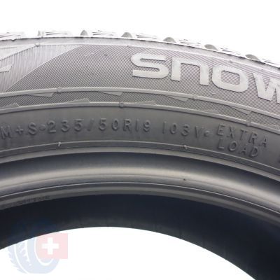 5. Opona 235/50 R19 1x NOKIAN 103V XL Snowproof 2 SUV Zimowa 2023 6,8mm