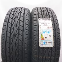 Opony 225/70 R16 2x CONTINENTAL 103H ContiCrossContact LX 2 M+S Letnie 2018/20 