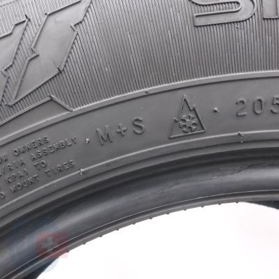 2. Opony 205/65 R16C 2x NOKIAN 107/105T Snowproof C Zimowe 2024 Jak Nowe 7,8-8,2mm