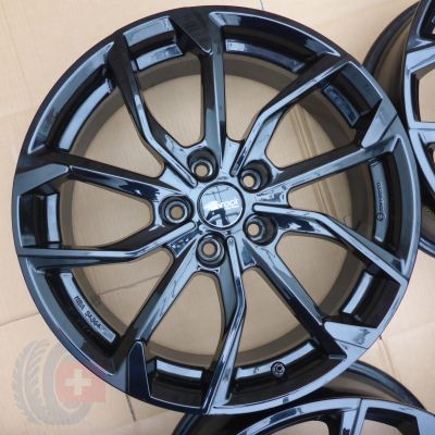 5. 4 x Alufelgi 18 AUDI BMW INFINITI MERCEDES 5x112 7J Et22 Brock Alloy A6 X3 X4 Q30 GLA Czujniki