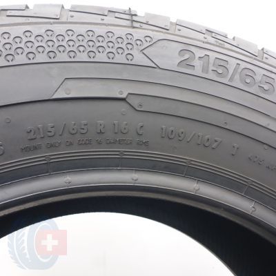 9. Opony 215/65 R16C 2x CONTINENTAL 109/107T ContiVanContact 100 Letnie 2025 9,2mm