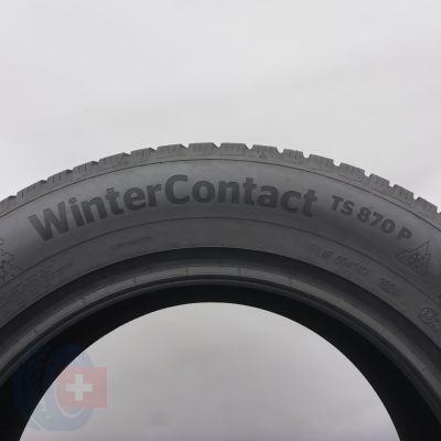 5. Opony 245/55 R17 2x CONTINENTAL 106H XL WinterContact TS 870 P Zimowe 2024 7,8-8mm 