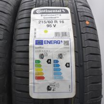3. Opony 215/50 R16 4x CONTINENTAL 95V EcoContact 6 SEAL Letnie 2023 