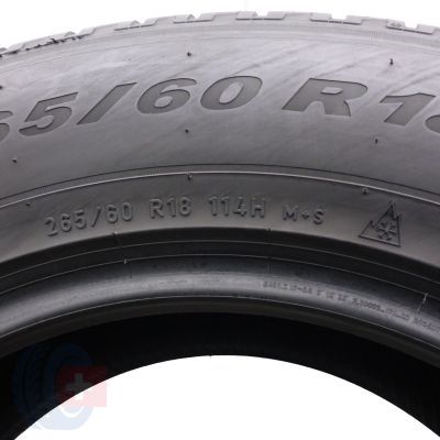 4. Opony 265/60 R18 2x PIRELLI 114H XL Scorpion Winter Zimowe 2022 5,8-7,8mm