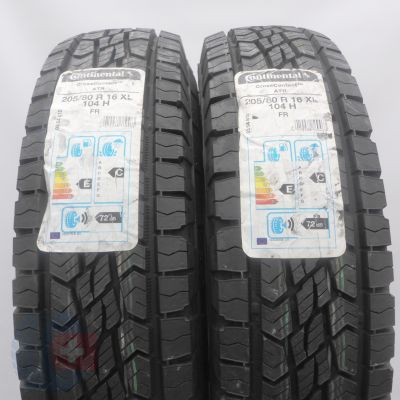 Opony 205/80 R16 2x CONTINENTAL 104H XL CrossContact ATR M+S Letnie 2021 Jak Nowe