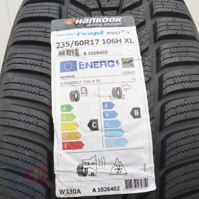 3. Opony 235/60 R17 2x HANKOOK 106H XL Winter I Cept evo 3X Zimowe 2025