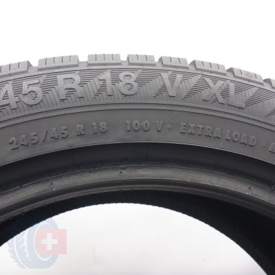 8. Opony 245/45 R18 4x GISLAVED 100V XL Euro Forst 6 Zimowe 2022/23 6,7-6,2mm