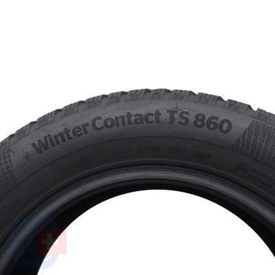 7. 4 x CONTINENTAL 185/65 R15 88T WinterContact TS860 Zima 2018 6-7,2mm