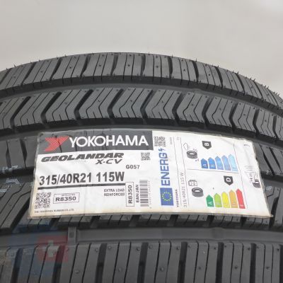 2. Opony 315/35 R21 2x YOKOHAMA 115W XL Geolandar X-CV GO57 Letnie 2025 