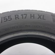 4. Opony 215/55 R17 2x CONTINENTAL 98H EcoContact6 Letnie 2022 5,8mm