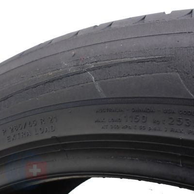 5. 1 x PIRELLI 285/45 R21 113W XL  Scorpion Zero Asymetrico M01 Lato 5.5mm