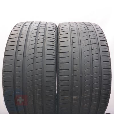 Opony 295/35 R21 2x PIRELLI 107Y NO XL PZero Rosso letnie 2014 6-6,2mm