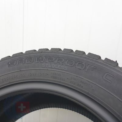 7. Opony 225/55 R17C 4x NOKIAN 109/107T Snowproof C Zimowe 2025 7,2-8mm