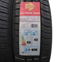 3. 2 x MOMO 185/70 R14 88T Outrun M20 Lato 2018 