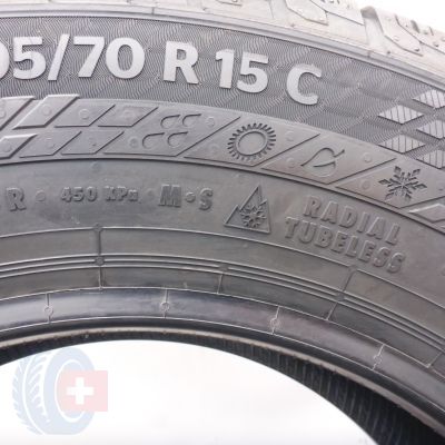 7. Opony 205/70 R15C 2x CONTINENTAL 106/104R VanContact 4Season Wielosezonowe 2022 