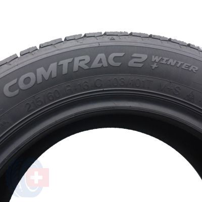 5. Opony 215/60 R16C 2x VREDESTEIN 103/101T Comtrac 2  Winter+ Zimowe 2020 Jak Nowe