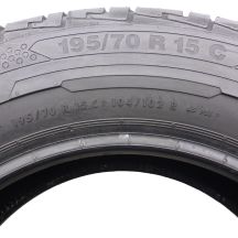 5. Opony 195/70 R15C 4x CONTINENTAL 104/102R ContiVanContact 100 Letnie 2019 Jak Nowe Nieużywane