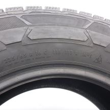 11. Opony 235/65 R16C 4x CONTINENTAL 115/113R VanContact Winter Zimowe 2024 10-9,8mm
