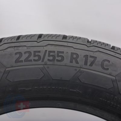 7. Opony 225/55 R17C 4x CONTINENTAL 109/107T VanContact Winter Zimowe 2022/23 6,5-7,5mm