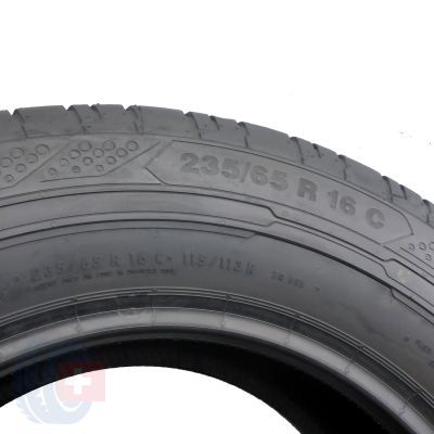 7. 4 x CONTINENTAL 235/65 R16 C 115/113R ContiVanContact 200 Lato 6.5-6.8mm