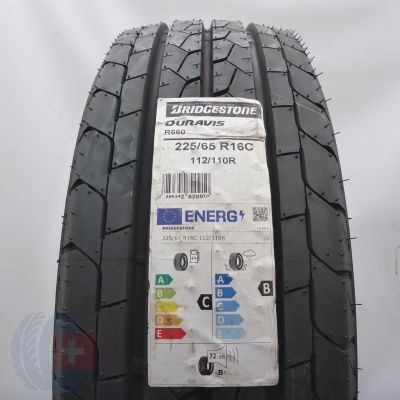 Opona 225/65 R16C 1x BRIDGESTONE 112/110R Duravis R660 Letnia 2021 Nieużywana 
