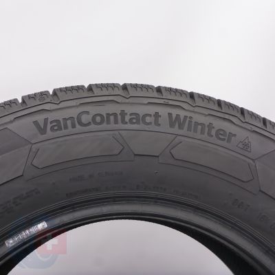 7. Opony 205/75 R16C 2x CONTINENTAL 113/111R VanContact Winter Zimowe 2022 10mm