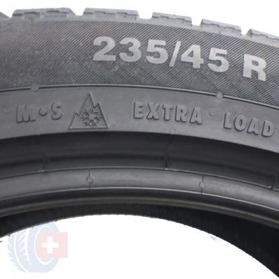 3. Opony 235/45 R19 4x CONTINENTAL 99V XL ContiWinterContact TS830P MO Zimowe 2016, 2019 6,2-7mm