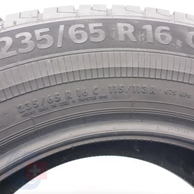 4. Opony 235/65 R16C 2x CONTINENTAL 115/113R VanContact Eco Letnie 2023 7-8mm