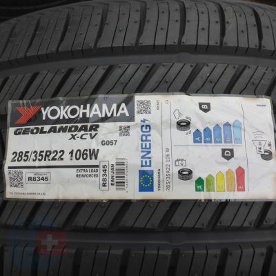4. Opony 285/35 R22 2x YOKOHAMA 106W XL Geolandar X-CV G057 M+S Letnie 2025 