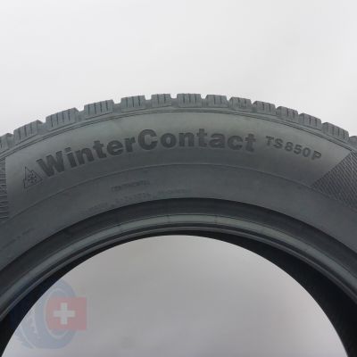 8. Opony 215/65 R17 4x CONTINENTAL 99H WinterContact TS850P SUV Zimowe 2017, 2019 6,8-7,8mm