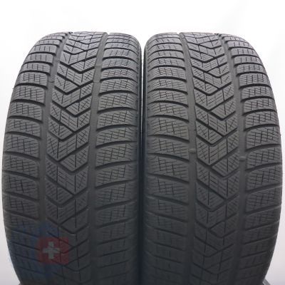 4. Opony 255/40 R21 4x PIRELLI 102V  Scorpion Winter Zimowe 2021 7-6,8-6,2mm 