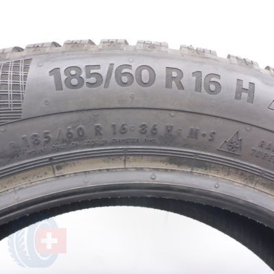 6. Opony 185/60 R16 2x CONTINENTAL 86H WinterContact TS 860 Zimowe 2020 