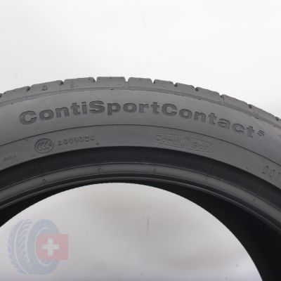 4. Opona 225/45 R18 1x CONTINENTAL 95W XL ContiSportContact 5 Seal Letnia 2022 Nieużywana