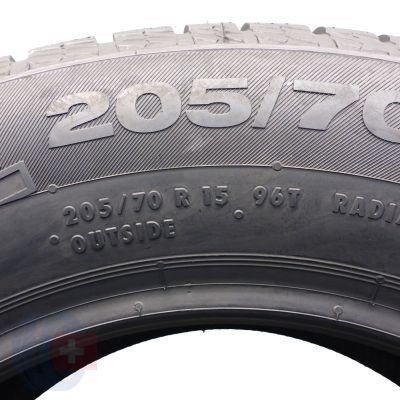 5. Opony 205/70 R15 2x CONTINENTAL 96T CrossContact Winter Zimowe 2022 Jak Nowe