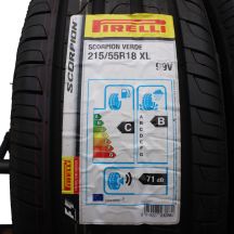 3. 4 x PIRELLI 215/55 R18 99V XL Scorpion Verde 2019 Lato Nieużywane Jak Nowe 