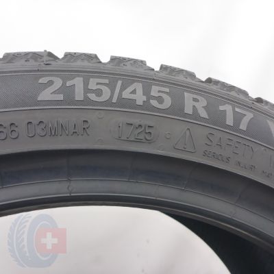 2. Opony 215/45 R17 2x SEMPERIT 91V XL Speed-Grip 5 Zimowa 2025 8,2mm