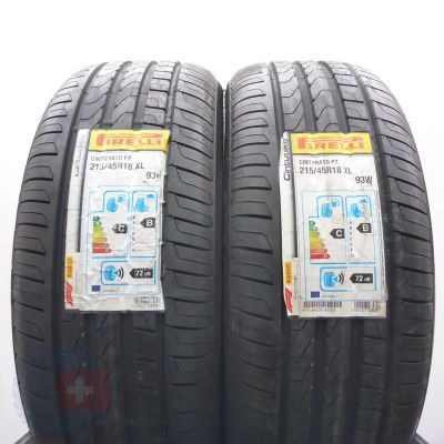 Opony 215/45 R18 2x PIRELLI 93W XL Cinturato P7 Letnie 2020 
