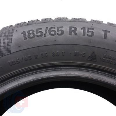 6. 4 x CONTINENTAL 185/65 R15 88T WinterContact TS860 Zima 2018 6-7,2mm