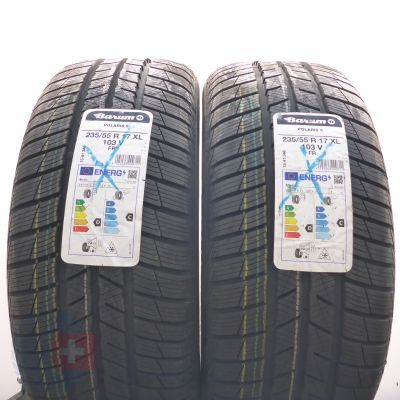 4. Opony 235/55 R17 4x BARUM 103V XL Polaris 5 Zimowe 2023