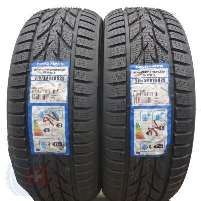 3. 4 x TOYO 215/50 R18 92V SnowProx S953 Zima 2016 