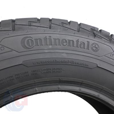 5. 4 x CONTINENTAL 195/70 R15C 104/102R ContiVanContact 100 Lato 2018 6,8-8mm
