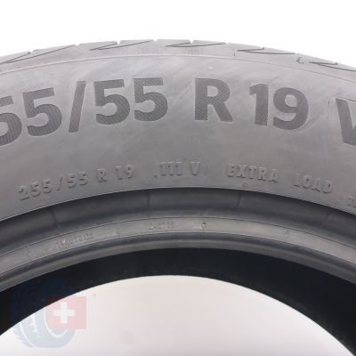 4. Opony 255/55 R19 2x CONTINENTAL 111V XL PremiumContact6 Letnie 2023 6,8mm