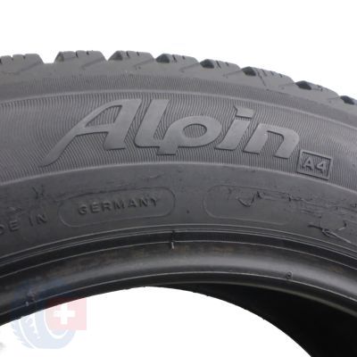 4. 1 x MICHELIN 205/55 R16 91T Alpin A4 Zima 2012 6,2mm
